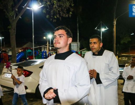 Foto - Procissão de Encerramento marca a celebração dos 349 anos da Padroeira Nossa Senhora de Nazaré