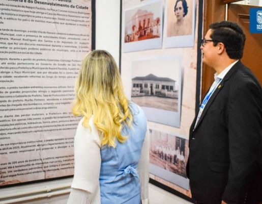 Foto - 349 anos: Prefeitura realiza Ato Cívico e inauguração da Casa da Memória Nazareana “Professor Licínio Carpinelli”