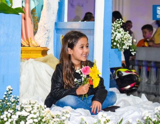 Foto - Procissão de Encerramento marca a celebração dos 349 anos da Padroeira Nossa Senhora de Nazaré