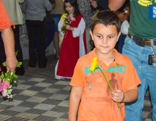 Foto - Procissão de Encerramento marca a celebração dos 349 anos da Padroeira Nossa Senhora de Nazaré