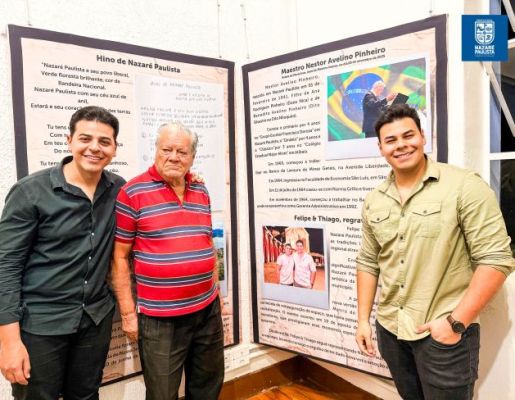 Foto - 349 anos: Prefeitura realiza Ato Cívico e inauguração da Casa da Memória Nazareana “Professor Licínio Carpinelli”