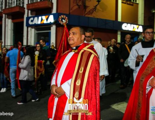 Foto - Prefeito e vice recebem a Benção no Paço Municipal - Festa do Divino 2023