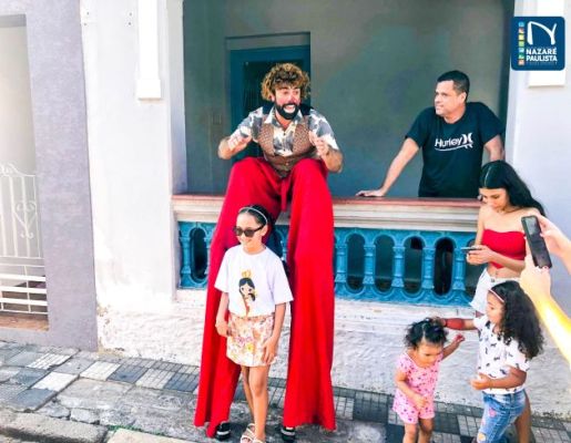 Foto - A Praça do Santo Cruzeiro, Playground Público Infantil e Palco Albino de Camargo – Bininho estão oficialmente inaugurados!! 
