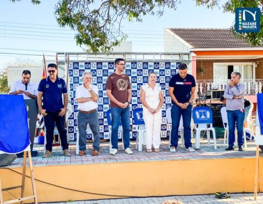 Foto - A Praça do Santo Cruzeiro, Playground Público Infantil e Palco Albino de Camargo – Bininho estão oficialmente inaugurados!! 
