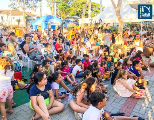 Foto - A Praça do Santo Cruzeiro, Playground Público Infantil e Palco Albino de Camargo – Bininho estão oficialmente inaugurados!! 
