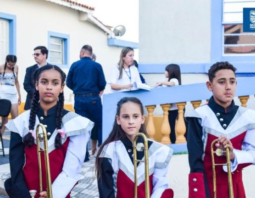 Foto - 349 anos: Prefeitura realiza Ato Cívico e inauguração da Casa da Memória Nazareana “Professor Licínio Carpinelli”