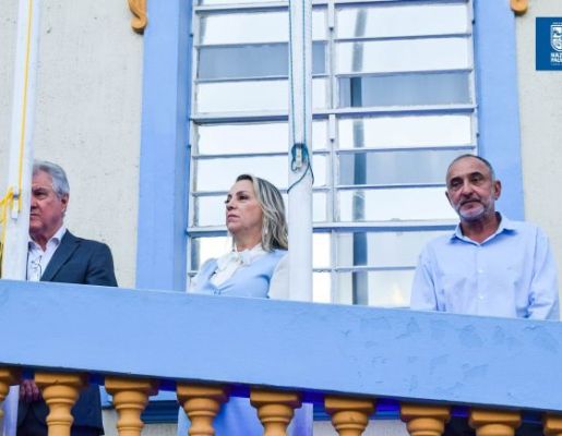 Foto - 349 anos: Prefeitura realiza Ato Cívico e inauguração da Casa da Memória Nazareana “Professor Licínio Carpinelli”