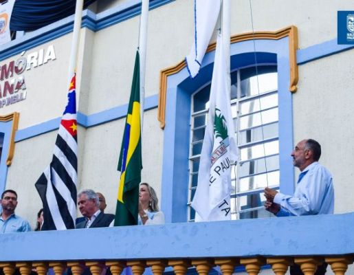 Foto - 349 anos: Prefeitura realiza Ato Cívico e inauguração da Casa da Memória Nazareana “Professor Licínio Carpinelli”