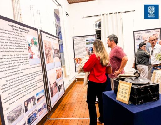 Foto - 349 anos: Prefeitura realiza Ato Cívico e inauguração da Casa da Memória Nazareana “Professor Licínio Carpinelli”