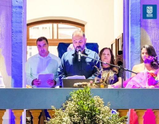 Foto - 349 anos: Prefeitura realiza Ato Cívico e inauguração da Casa da Memória Nazareana “Professor Licínio Carpinelli”