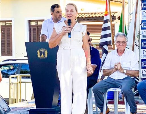 Foto - A Praça do Santo Cruzeiro, Playground Público Infantil e Palco Albino de Camargo – Bininho estão oficialmente inaugurados!! 