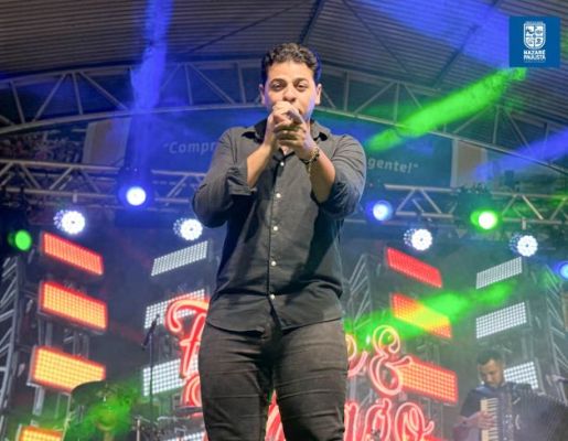 Foto - Show de Felipe & Thiago encerra em grande estilo a Festa dos 349 anos de Nazaré Paulista