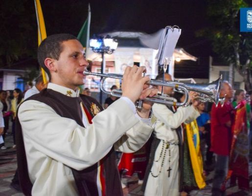 Foto - Procissão de Encerramento marca a celebração dos 349 anos da Padroeira Nossa Senhora de Nazaré