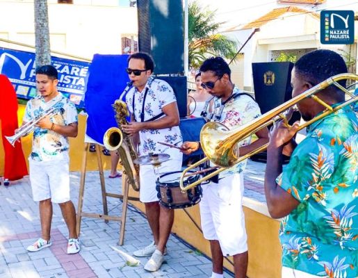 Foto - A Praça do Santo Cruzeiro, Playground Público Infantil e Palco Albino de Camargo – Bininho estão oficialmente inaugurados!! 
