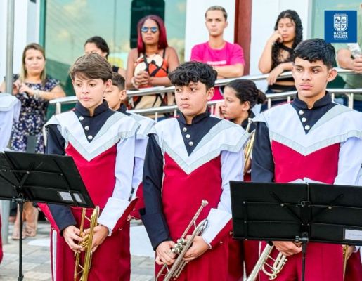 Foto - 349 anos: Prefeitura realiza Ato Cívico e inauguração da Casa da Memória Nazareana “Professor Licínio Carpinelli”