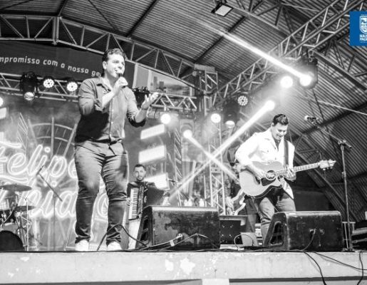 Foto - Show de Felipe & Thiago encerra em grande estilo a Festa dos 349 anos de Nazaré Paulista