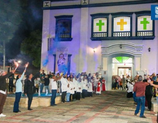 Foto - Procissão de Encerramento marca a celebração dos 349 anos da Padroeira Nossa Senhora de Nazaré