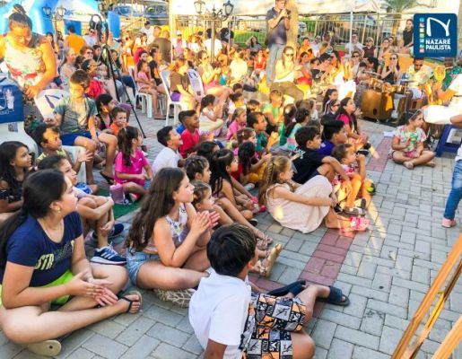 Foto - A Praça do Santo Cruzeiro, Playground Público Infantil e Palco Albino de Camargo – Bininho estão oficialmente inaugurados!! 