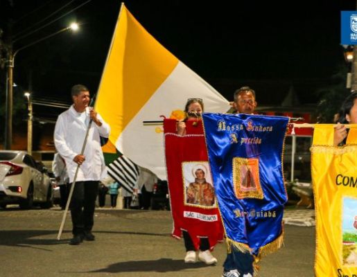 Foto - Procissão de Encerramento marca a celebração dos 349 anos da Padroeira Nossa Senhora de Nazaré