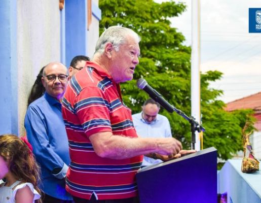 Foto - 349 anos: Prefeitura realiza Ato Cívico e inauguração da Casa da Memória Nazareana “Professor Licínio Carpinelli”