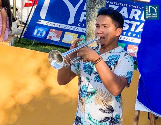 Foto - A Praça do Santo Cruzeiro, Playground Público Infantil e Palco Albino de Camargo – Bininho estão oficialmente inaugurados!! 
