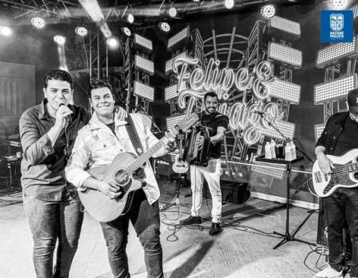Foto - Show de Felipe & Thiago encerra em grande estilo a Festa dos 349 anos de Nazaré Paulista
