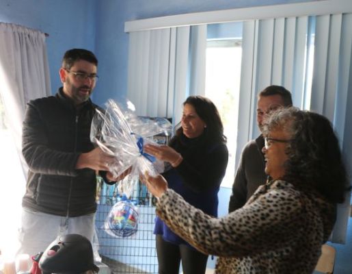 Foto - Prefeito Murilo Pinheiro inaugura portal Feitos em Nazaré