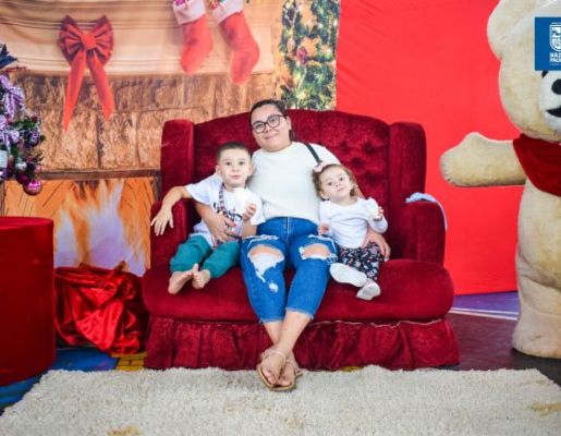 Foto - Inesquecível: chegada do Papai Noel reforça a magia do Natal em Nazaré Paulista