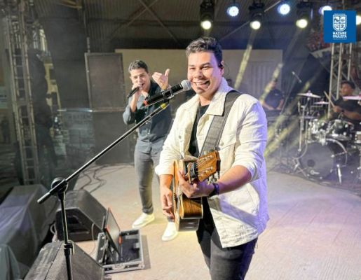 Foto - Show de Felipe & Thiago encerra em grande estilo a Festa dos 349 anos de Nazaré Paulista