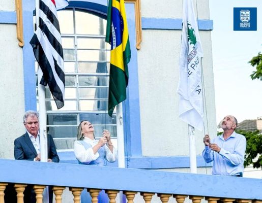 Foto - 349 anos: Prefeitura realiza Ato Cívico e inauguração da Casa da Memória Nazareana “Professor Licínio Carpinelli”