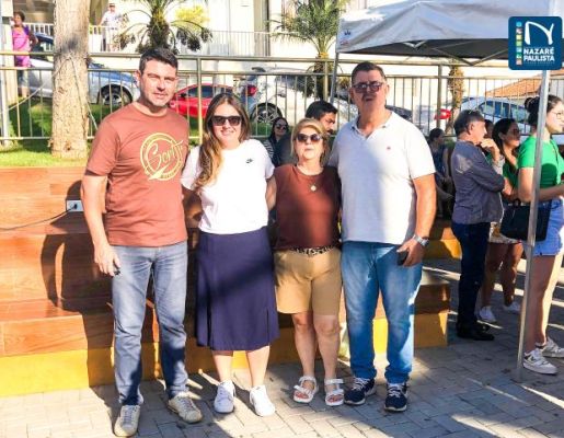 Foto - A Praça do Santo Cruzeiro, Playground Público Infantil e Palco Albino de Camargo – Bininho estão oficialmente inaugurados!! 