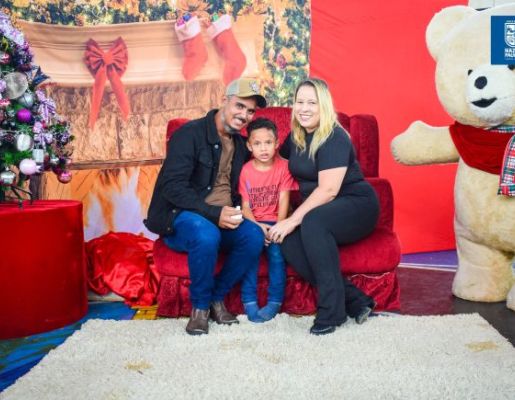 Foto - Inesquecível: chegada do Papai Noel reforça a magia do Natal em Nazaré Paulista