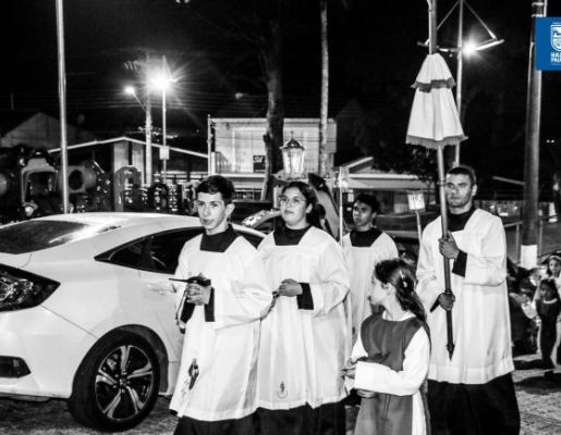 Foto - Procissão de Encerramento marca a celebração dos 349 anos da Padroeira Nossa Senhora de Nazaré