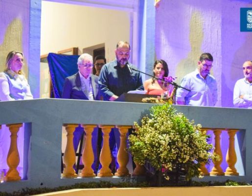 Foto - 349 anos: Prefeitura realiza Ato Cívico e inauguração da Casa da Memória Nazareana “Professor Licínio Carpinelli”
