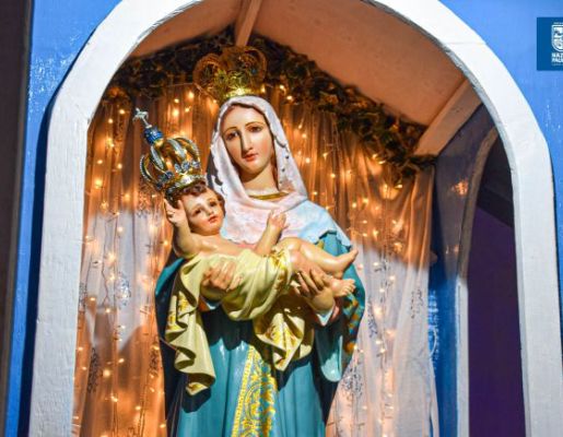 Foto - Procissão de Encerramento marca a celebração dos 349 anos da Padroeira Nossa Senhora de Nazaré