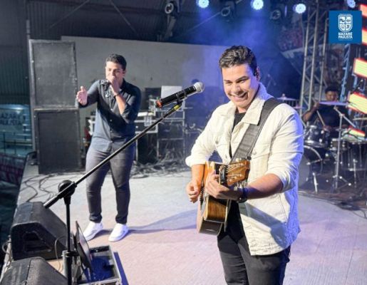 Foto - Show de Felipe & Thiago encerra em grande estilo a Festa dos 349 anos de Nazaré Paulista
