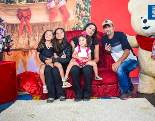 Foto - Inesquecível: chegada do Papai Noel reforça a magia do Natal em Nazaré Paulista
