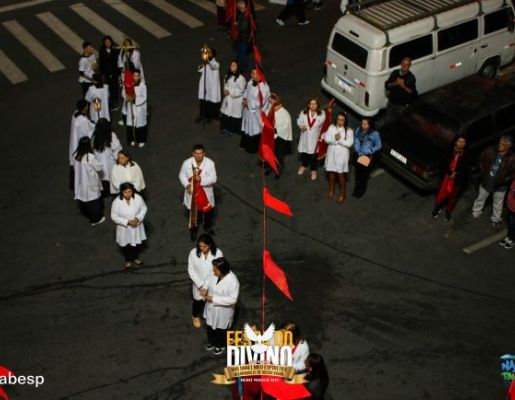 Foto - Prefeito e vice recebem a Benção no Paço Municipal - Festa do Divino 2023
