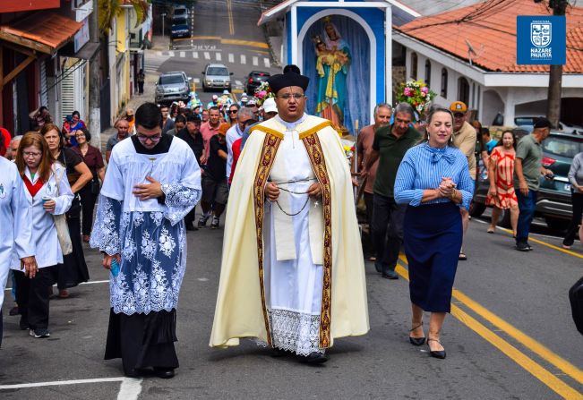 349 anos de Nazaré Paulista: Procissão, fé e tradição marcam a celebração em louvor à Padroeira Nossa Senhora de Nazaré