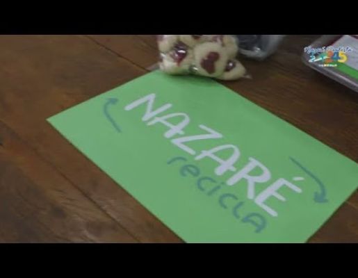 ENTREGA DA PREMIAÇÃO A VENCEDORA DO CONCURSO RECICLA NAZARÉ